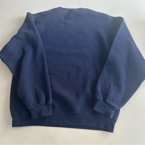 Russell Athletics Navy  Blue MSVU Men's Crewneck  Sweatshirt , Size M - Picture 5 of 5